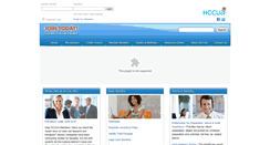 Desktop Screenshot of hccua.org
